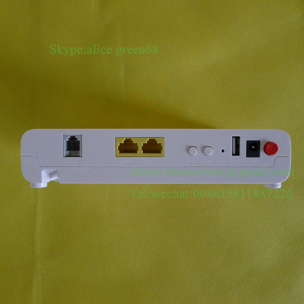 ZTE GPON ОНУ zxhn F612W с 2 портами Ethernet + 1 Голосовой порт WiFi маршрутизатор sip или H.248