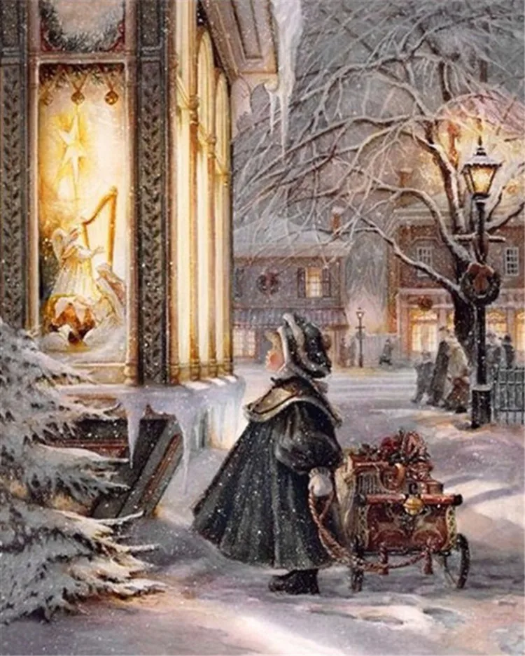 5D Алмазная мозаика &quotсделай сам&quot ручная работа над дверью квадратная алмазная