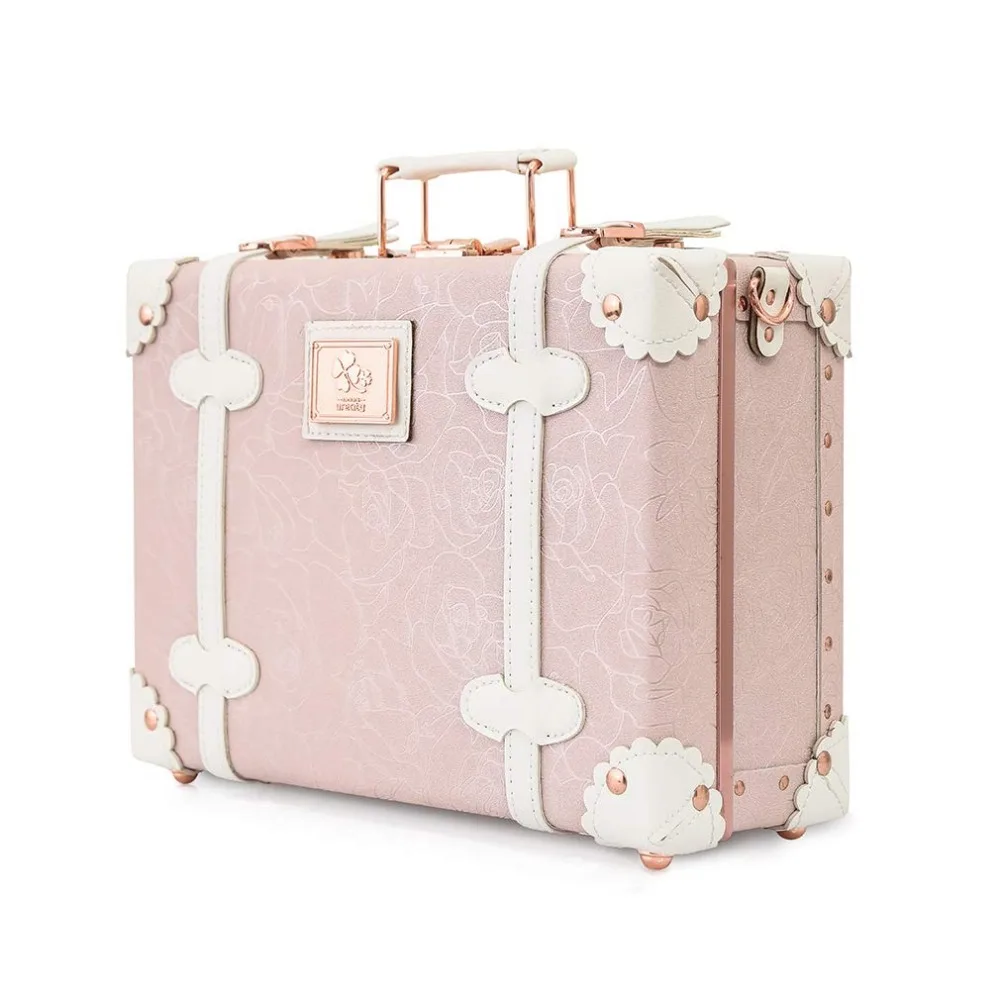 2019 винтажный Чехол для костюма чехол переноски Жесткая Сторона вращающийся