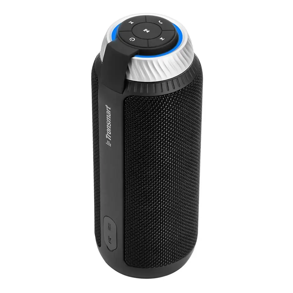 Tronsmart Element T6 Bluetooth Колонка Беспроводная Портативная колонка сабвуфер 25 Вт с 360 стерео Саундбар - Цвет: Black