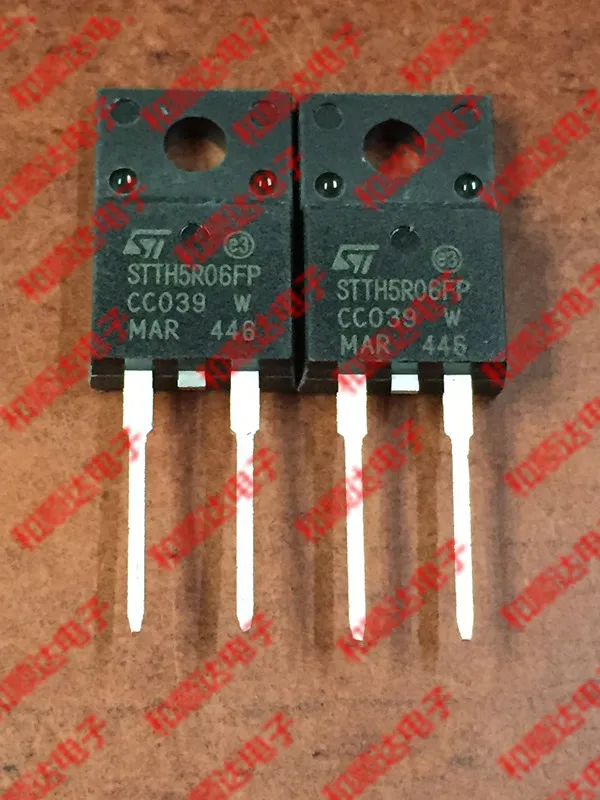 

5 шт./STTH5R06FP, TO-220F, 600 В, 5A, TO220F-2