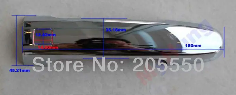 Автомобильные дверные ручки крышки с 1 Замочная скважина 3 Смарт кнопки