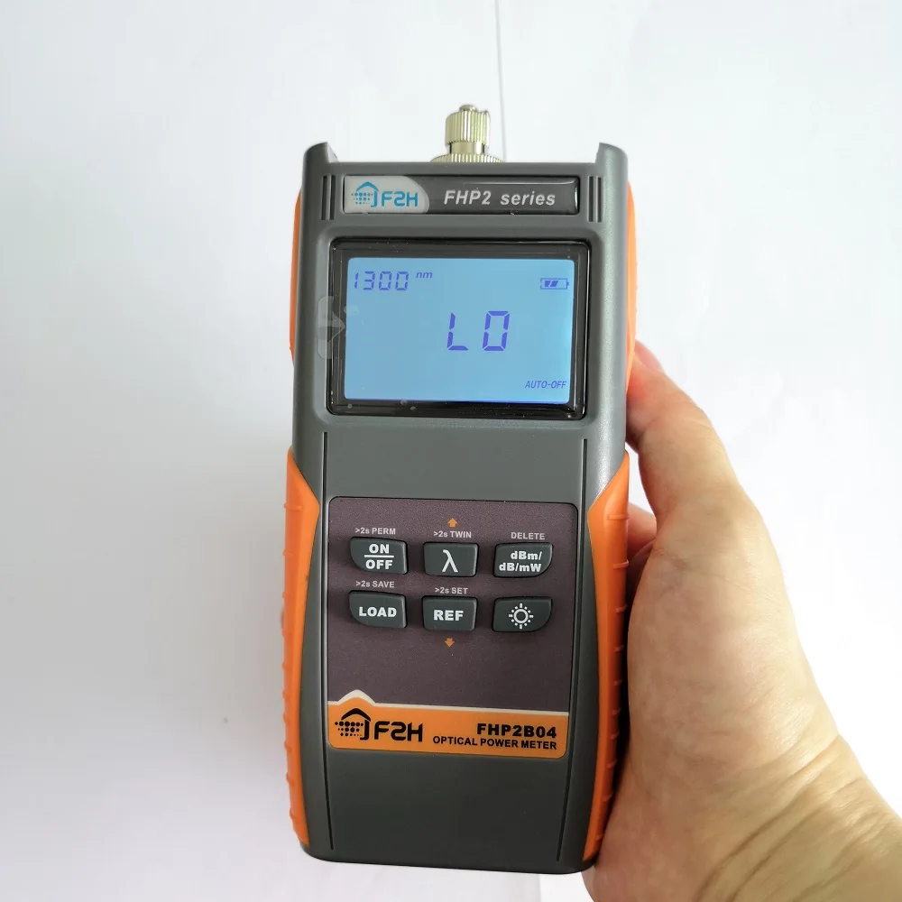 Grandway FHP2A04 или FHP2B04 Ручной Волоконно-оптический измеритель мощности с функцией хранения данных и перезаряжаемой батареей