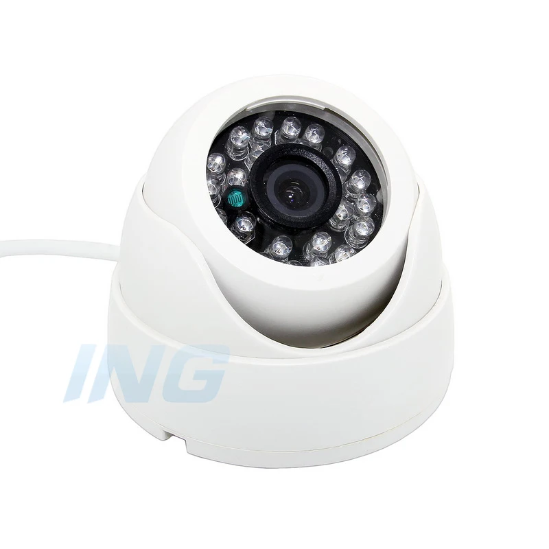 POE HD 1080P внутренняя IP камера МП светодиодный ИК купольная ONVIF безопасности ночного
