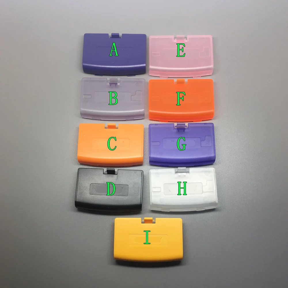 Высококачественная сменная Крышка батарейного отсека для Game boy Advance задняя