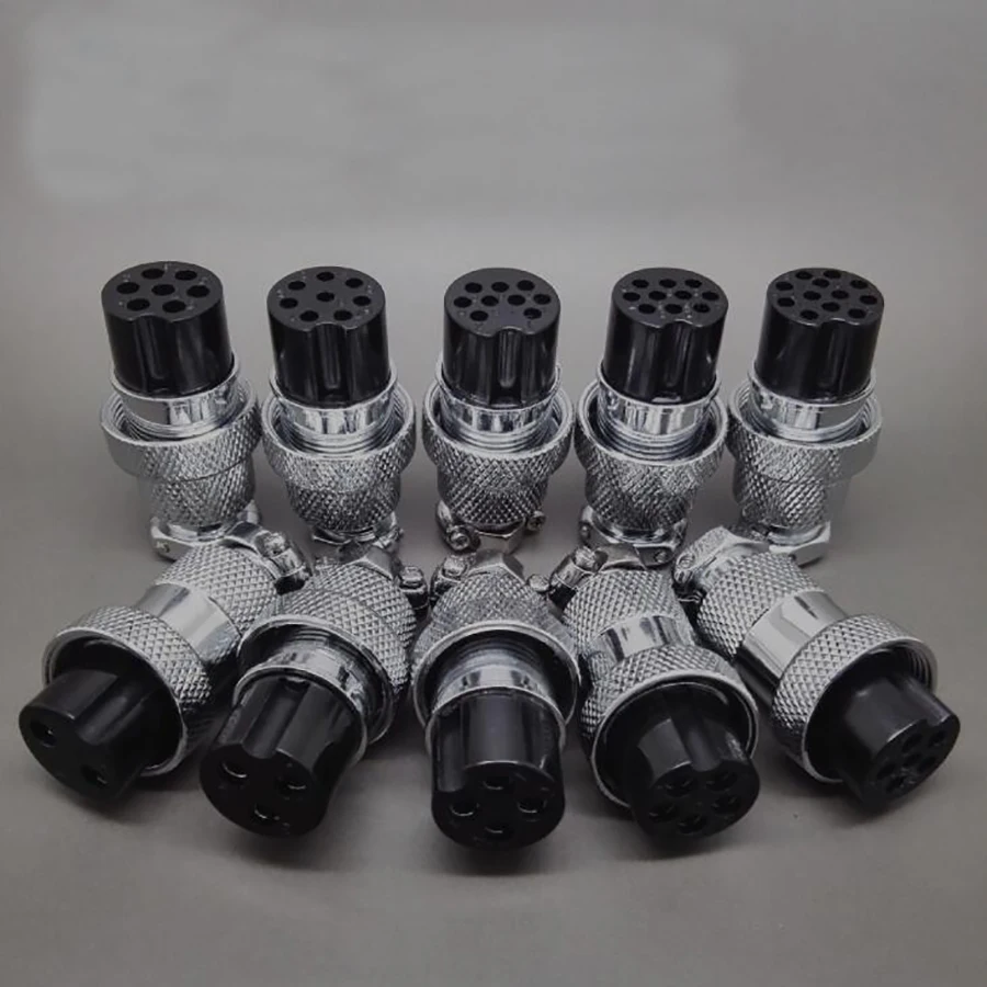 EClyxun 1 комплект GX20 XLR 20 мм 2 3 4 5 6 7 8 9 10 12 14 контактный штекер Шасси гнездо авиационный