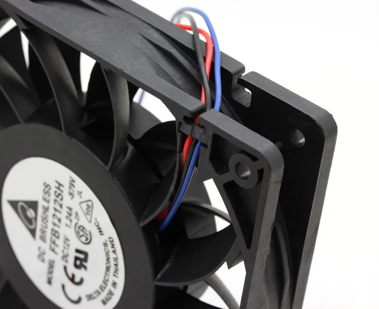10 шт Для delta FFB1212SH 12025 12 см 120 мм DC 12V 1.24A 3-контактный мощный вентилятор охлаждения