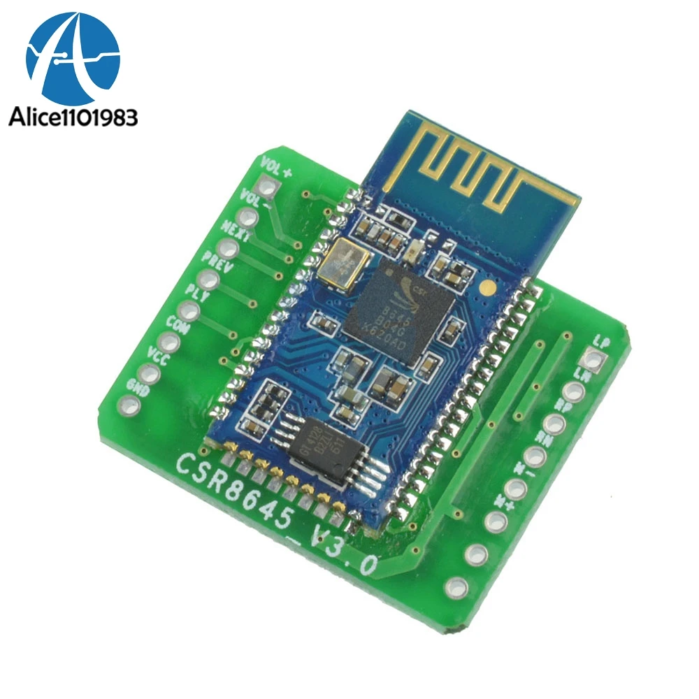 Плата усилителя мощности Bluetooth 4 1 0 CSR8645 5 Вт + фотостереоприемник Amp модуль