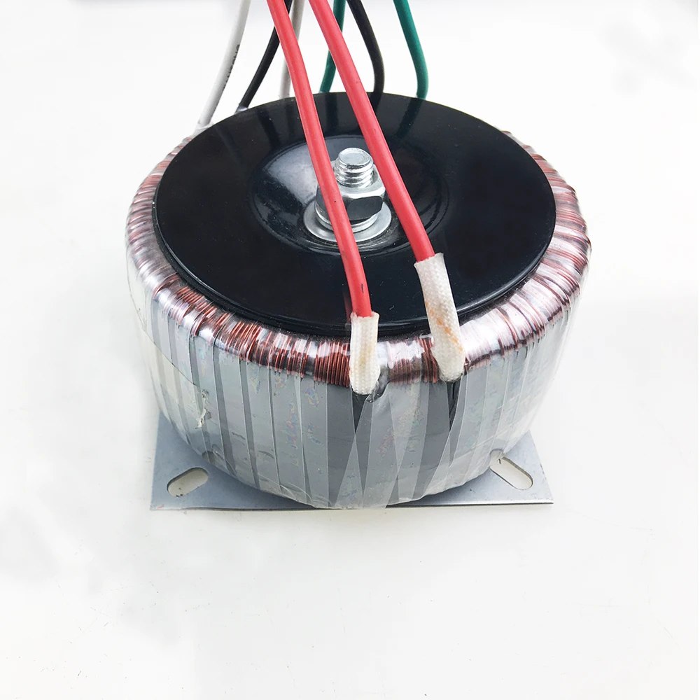 100VA тороидальный трансформатор 220V постоянного тока до двойной 29В двойной 8V Усилитель Аудио трансформатора