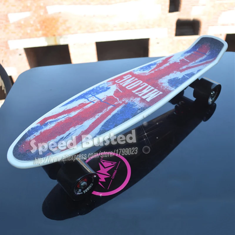 

2019 cheap peny boards for sale complete Skateboard 22 griptape Retro Mini Skate long board cruiser longboard wheels led lights