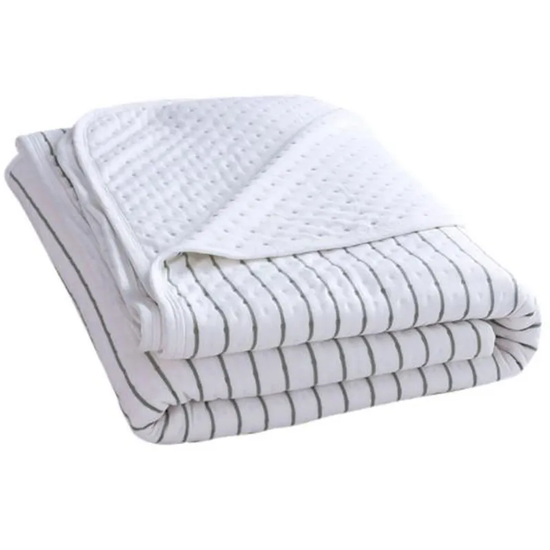 Новинка 2019 однотонное розовое и белое покрывало летнее одеяло стеганый домашний