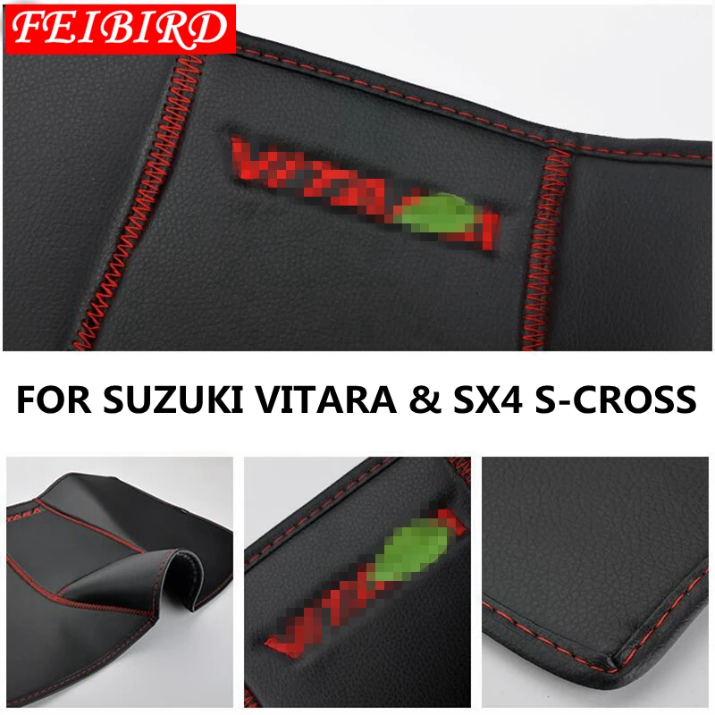Аксессуары для SUZUKI VITARA SX4 S CORSS 2014 2019 заднее сиденье + подлокотник коробка анти Pad Kick