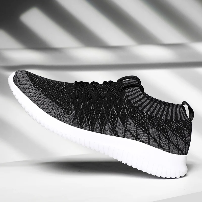 Sneakers 2019 Summer Men Shoes Breathable Lightweight and Comfortable Lace-up Casual for Man Chaussure Homme | Обувь
