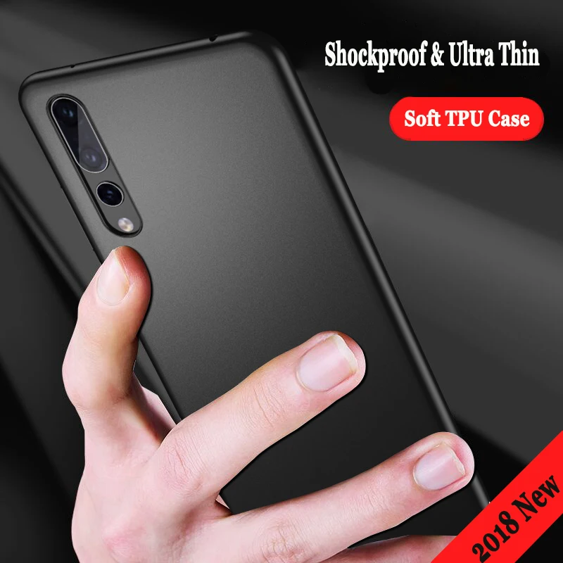 Ударопрочный ультра тонкий для Huawei P20 P30 Lite 360 Защитный резиновый чехол Pro матовый