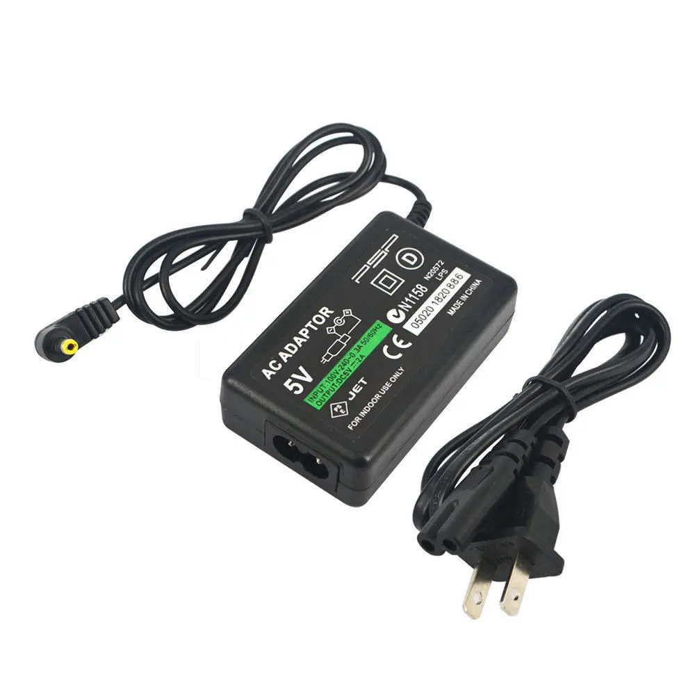 Настенное зарядное устройство AC адаптер питания для Sony PSP 1000/2000/3000 US/EU Plug |