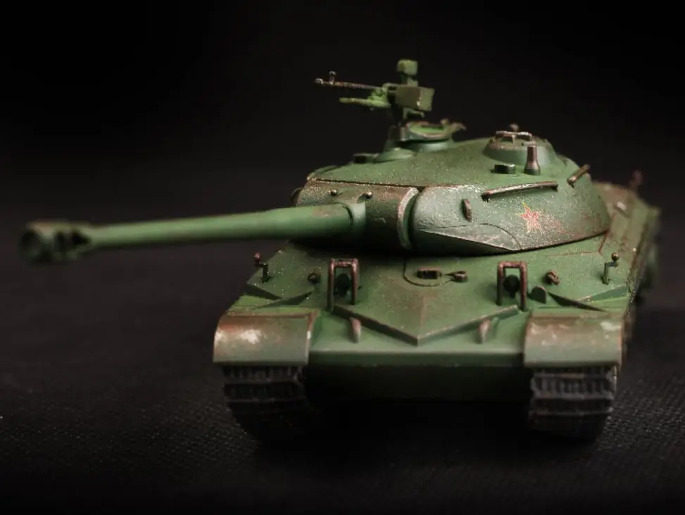 1/72 Diecast WZ-111 Chinese Project Heavy Tank Assembled Finished Model by Iron Fist |