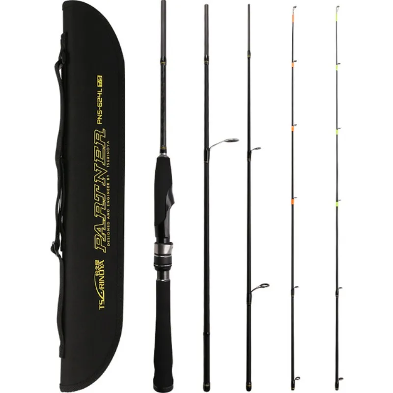 Tsurinoya 1 89 m 4 Section 2 наконечника из углеродного волокна FUJI Guide кольца морская Canne A Peche