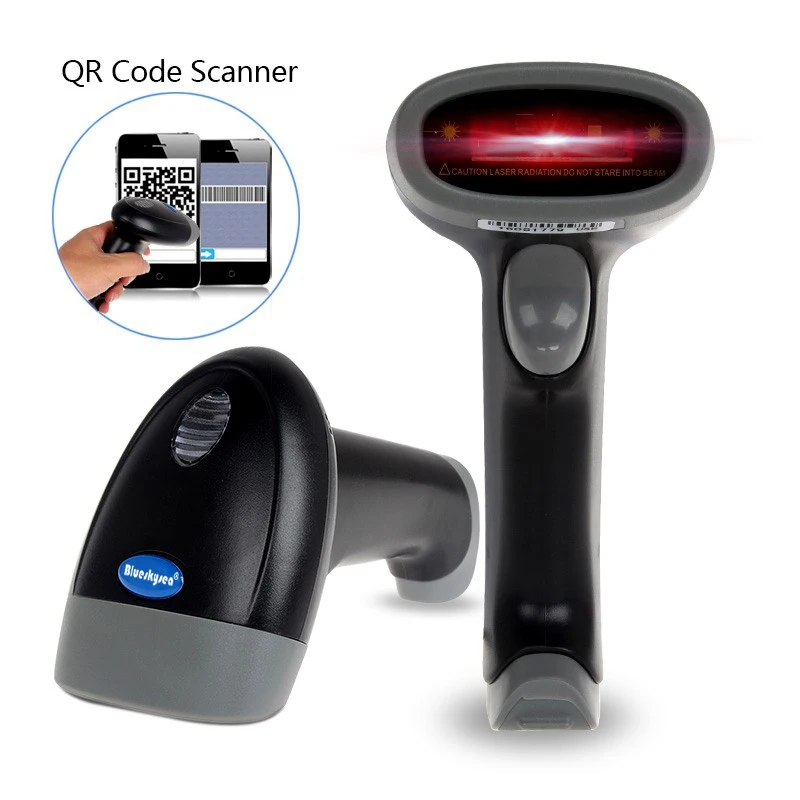 M4 Портативный 2D сканер штрих кода USB проводной ручной PDF417 DataMatrxi qr код экран
