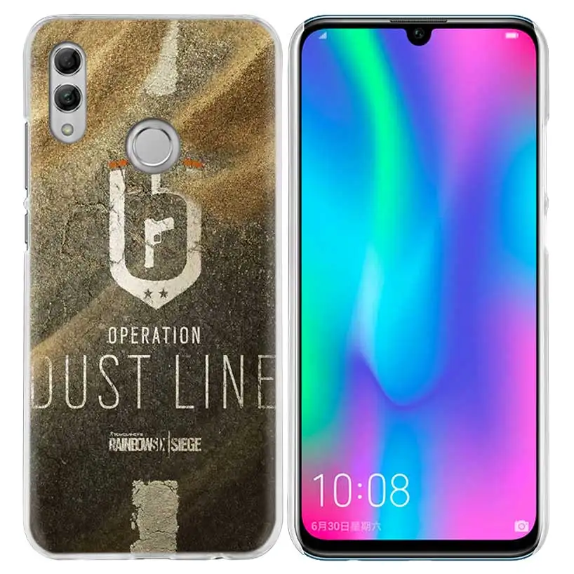 05 Радуга шесть чехол для huawei Honor 8X Y9 9 10 Lite Play 7C 8C 8S 8A фотоаппаратов моментальной печати 7S 7A Pro V20 20i Y6 Y7 Y5 Жесткий PC Капа чехол для телефона - Цвет: 05