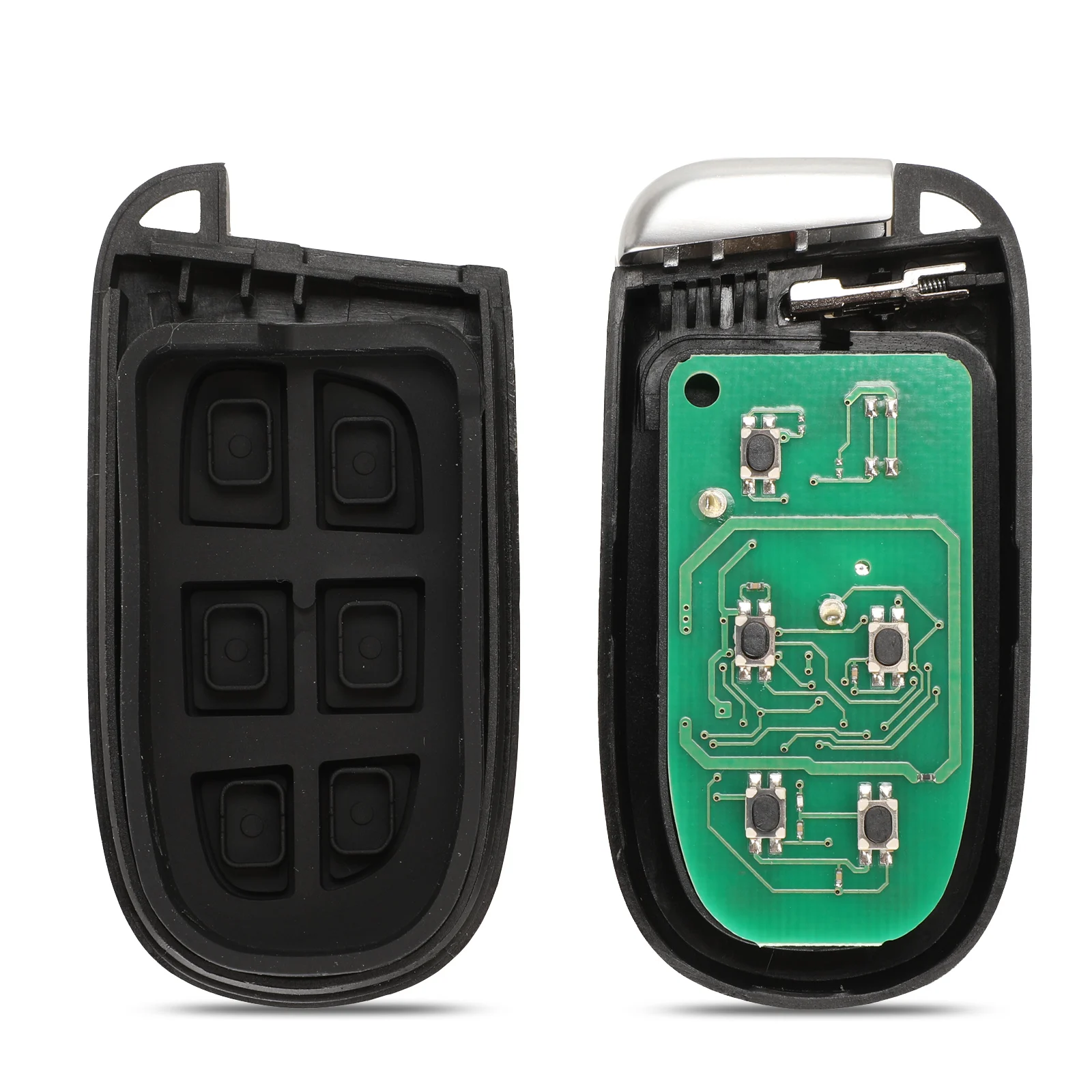 Jingyuqin Keyless Go 433 МГц Hitag AES 4A PCF7953M чип GQ4 54T дистанционный ключ для автомобиля Jeep Cherokee