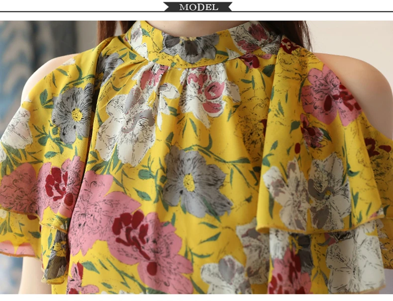 Blusas Mujer De Moda 2021 летние женские блузки с принтом шифоновая блузка для женщин