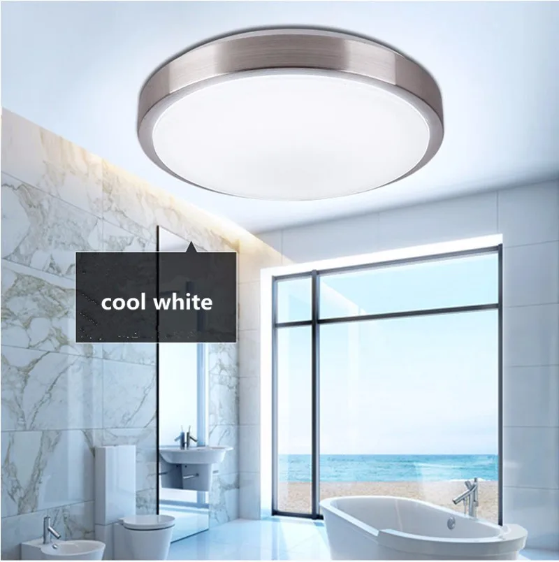 

Ceiling lights LED lamp Diameter 21/26cm Acryli panel Aluminum frame edge indoor lighting Bedroom living kitchen LED light 12W