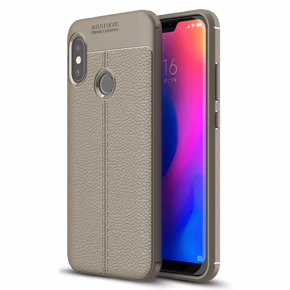 Чехол для Xiaomi Mi A2 чехол Lite прочный силиконовый кожаный мягкий защитный телефона |