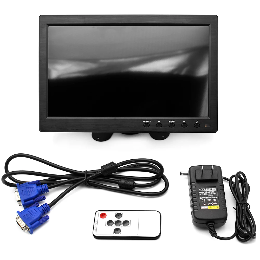 GreenYi 10 1 &quotTFT ЖК дисплей цвет 1024*600 PC аудио видео VGA HDMI AV Интерфейс мониторы экран |