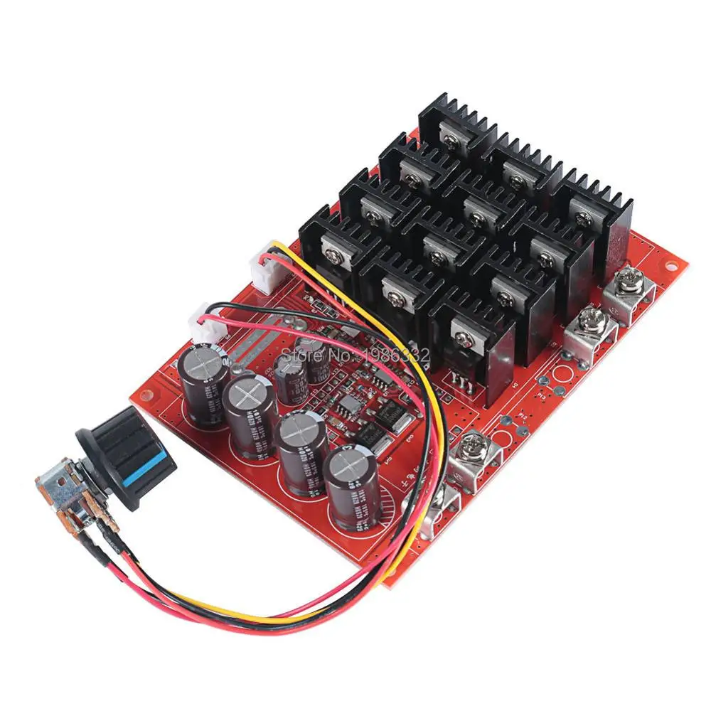 Регулировка WS16 10 50 в 60 А Стандартная ШИМ HHO RC 12 В 24 48 3000 Вт регулирование 5 100% с