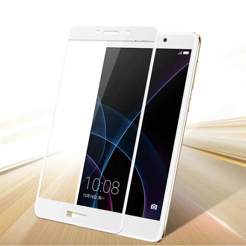 Полное покрытие закаленное стекло для Huawei GR5 2017 Honor 6X GR 5 изогнутая цветная