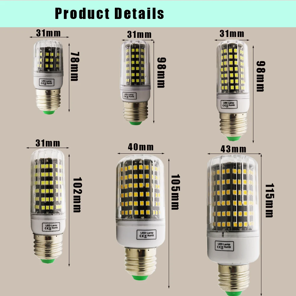 E27 XINYANSEE LED AC220 240V 42 84 112 123 144 162 светодиоды Высокая люминесцентная лампа люстра