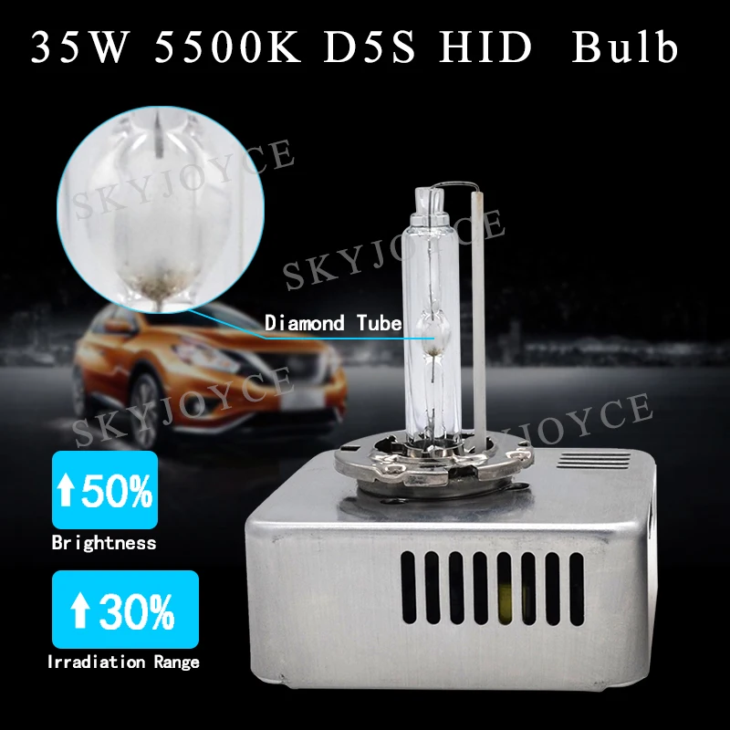 SKYJOYCE 12 в 35 Вт 5500K D5S HID лампочка все одном супер яркая Подлинная для фары балластная