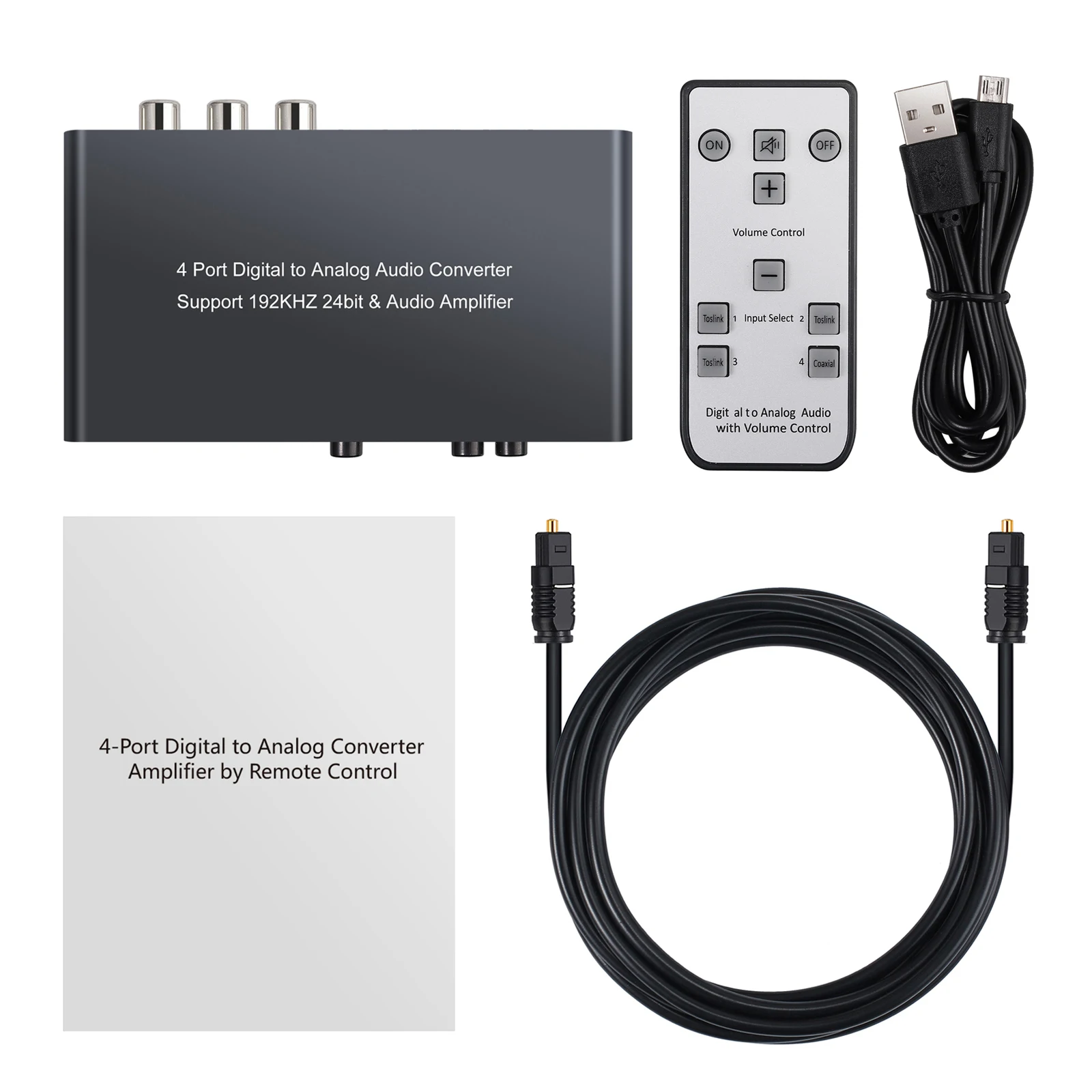 Neoteck 3 оптический SPDIF Toslink один коаксиальный коммутатор DAC цифровой аналоговый