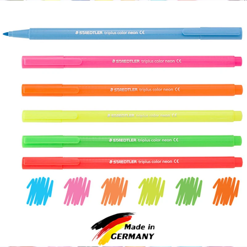 STAEDTLER Lost Ocean 323 26 6 цветов треугольная ручка акварельные карандаши для рисования