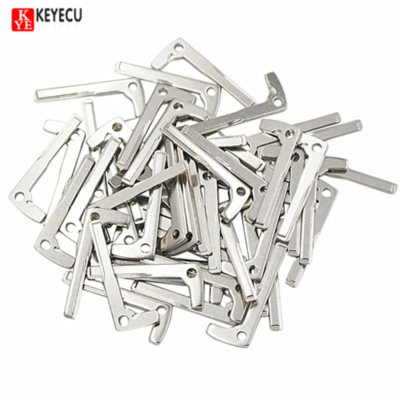 Keyecu 20 шт. умный хромированный пульт дистанционного управления для автомобиля Fob