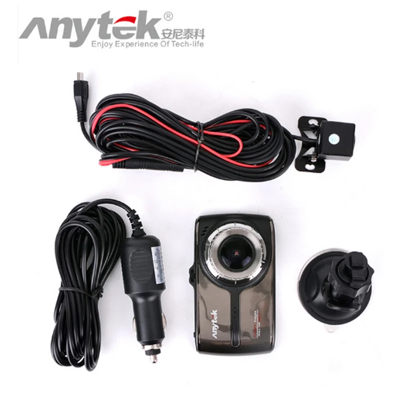 Лидер продаж Originaloriginal anytek g66 sony imx323 два объектива Автомобильный видеорегистратор
