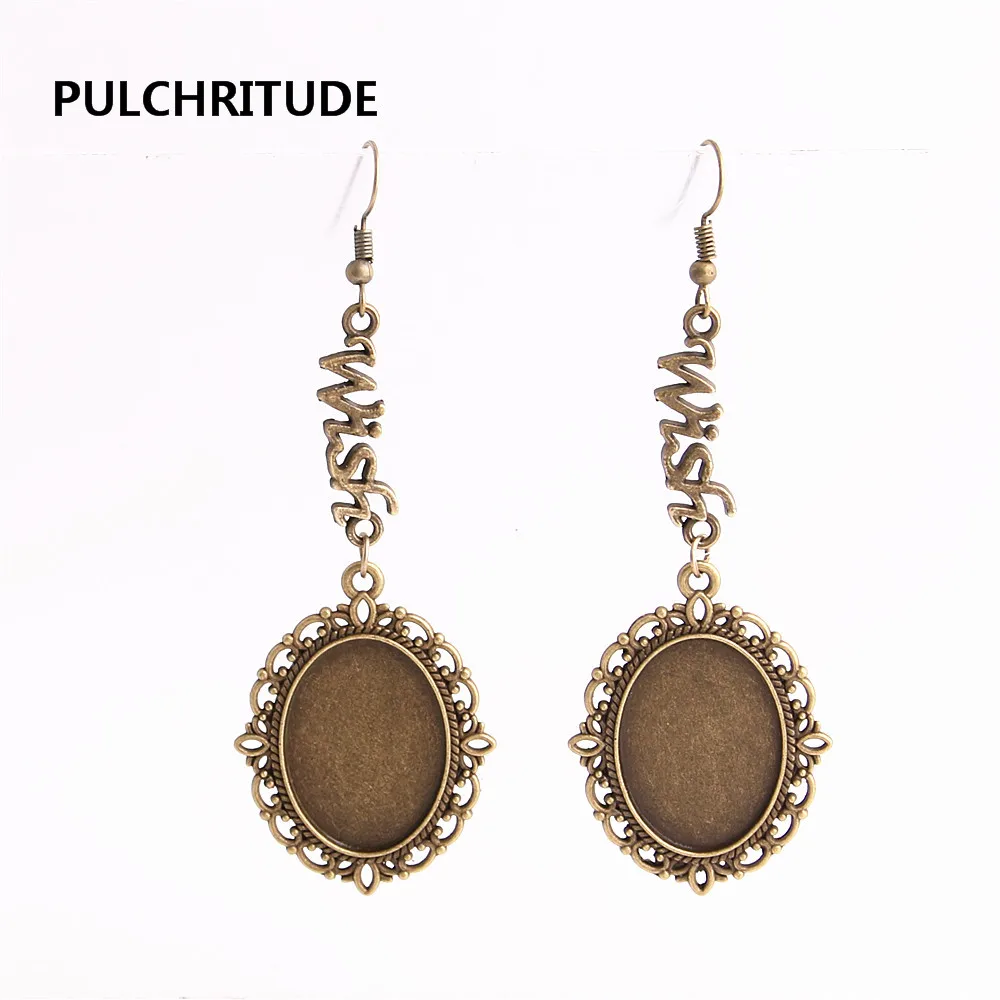 12 шт./лот подвеска в виде кабошона из металлического сплава и цинка для