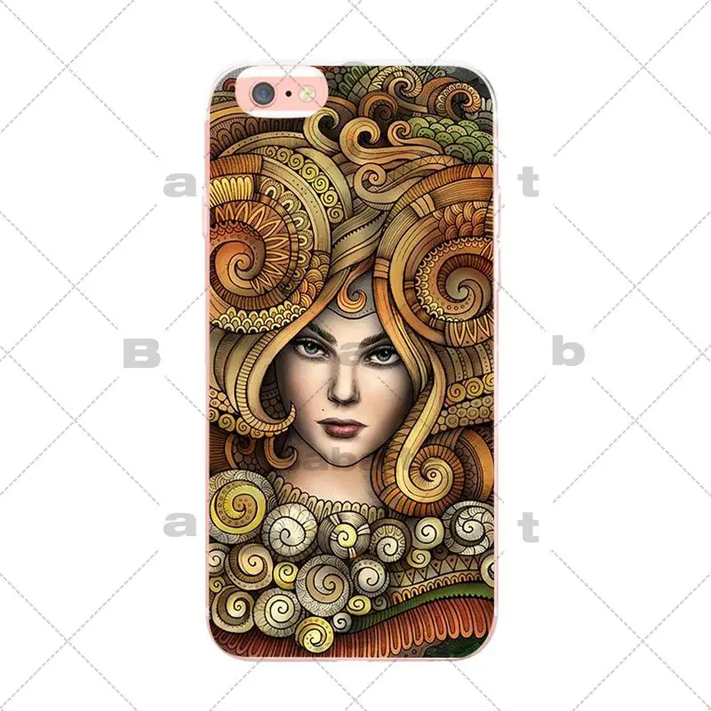 ALPHONSE MUCHA прозрачный ТПУ мягкий резиновый чехол для телефона iphone XS max XR X 8PLUS 8 7PLUS 7 6S