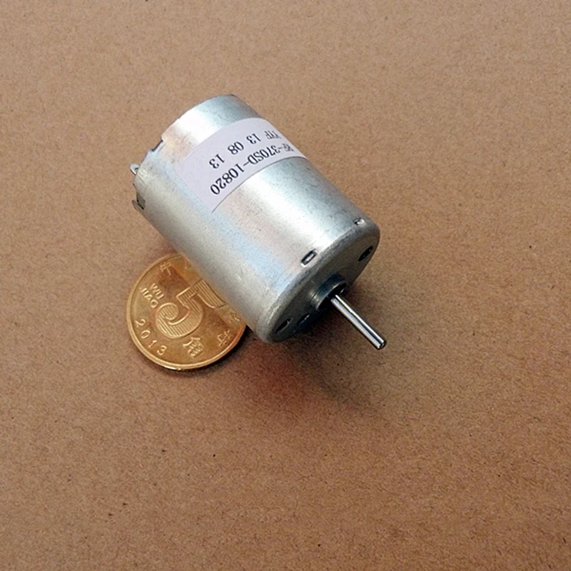 Флуоресцентный двигатель постоянного тока 370 флуоресцентный мини с круглой