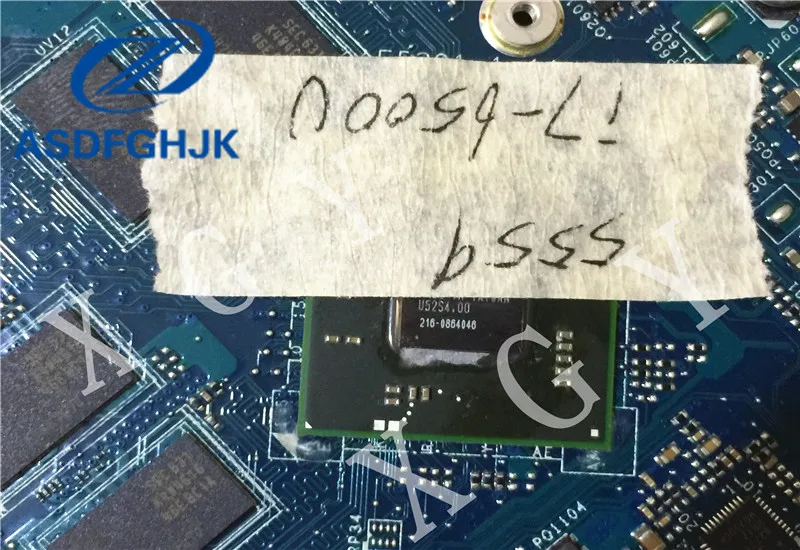 Материнская плата для ноутбука AAL15 LA-D071P DELL 5559 материнская CN-0HYCVR 0HYCVR DDR3L SR2FZ