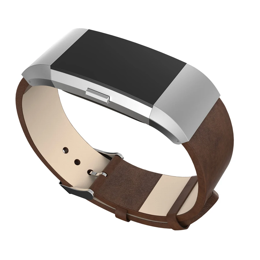 Кожаный ремешок LAOKE для Fitbit charge 2 сменный часов Charge запястья с металлическим