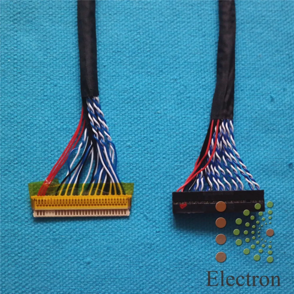 FIX-30-S8 универсальный кабель LVDS 30Pin двойной 8 bit w/ lock для ЖК-контроллера диагональю 17
