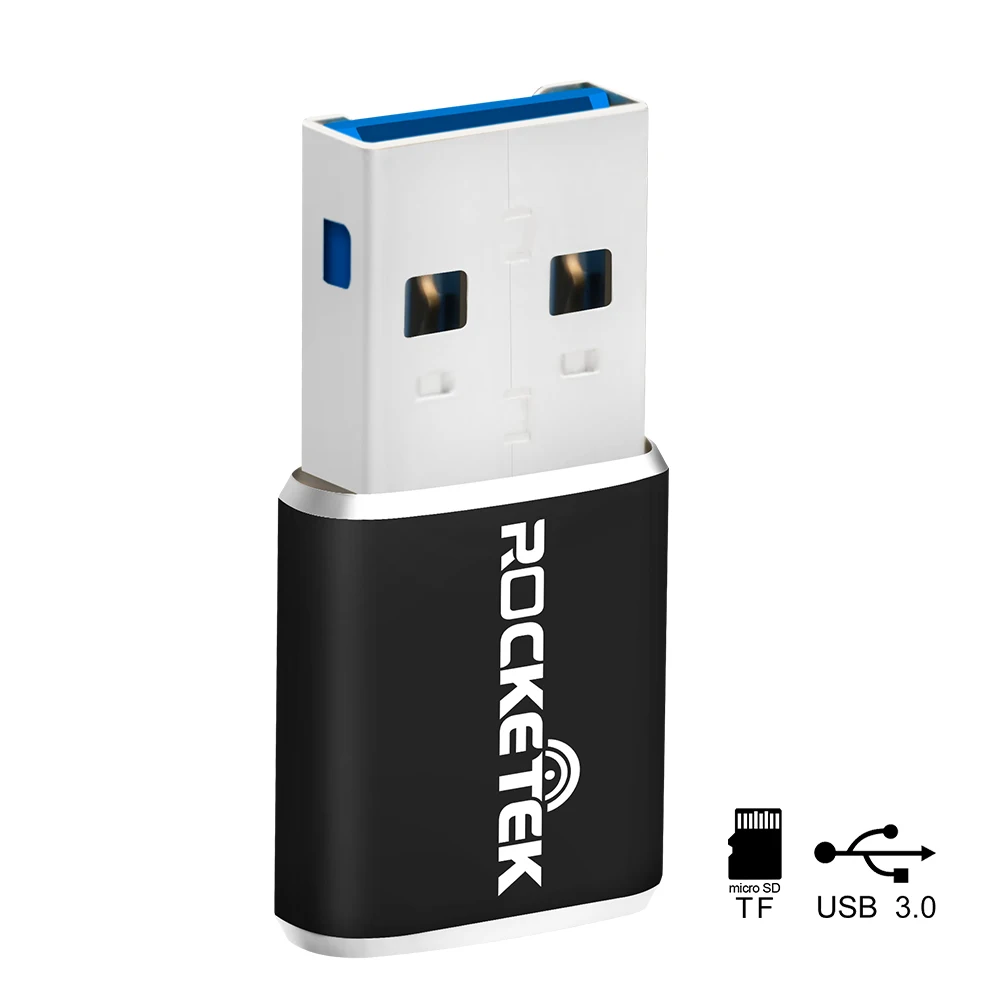 Rocketek usb 3,0 мульти памяти OTG телефон кард-ридер 5 Гбит/с Алюминиевый адаптер TF micro SD ПК компьютер ноутбук аксессуары