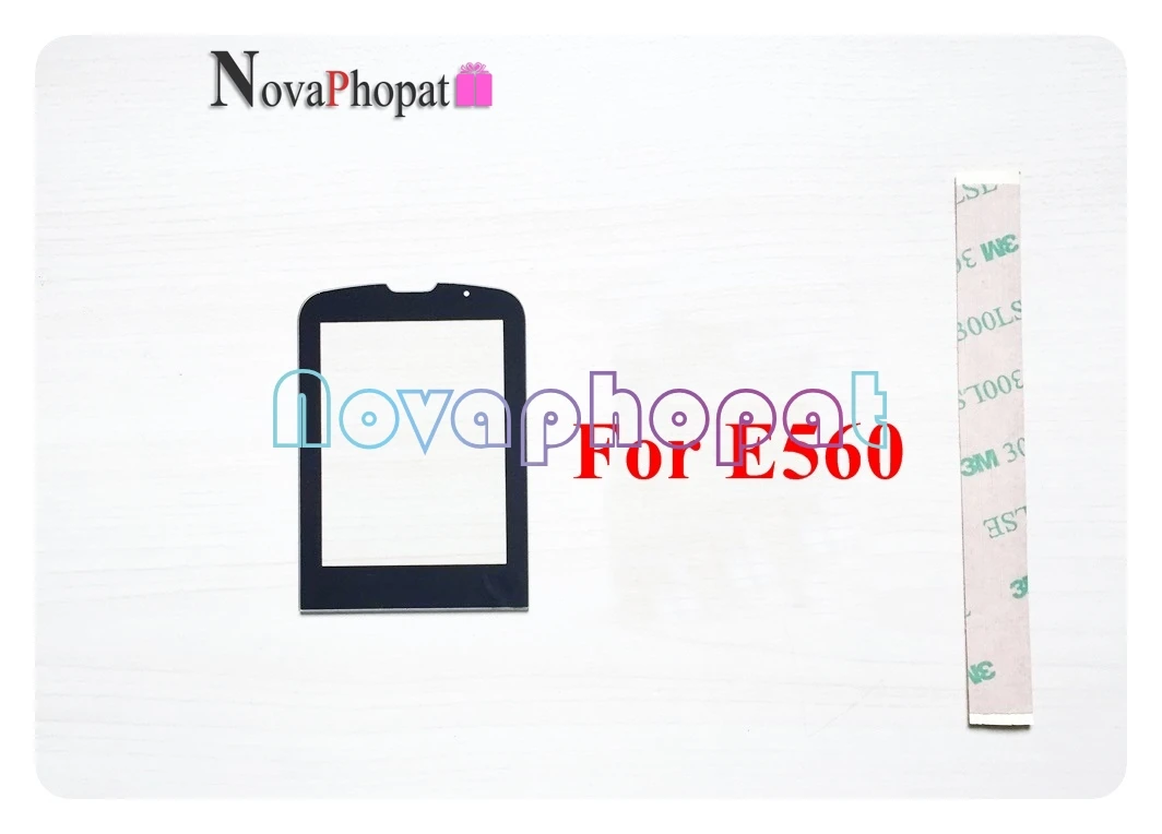 Черный Передний стеклянный экран Novaphopat для Philips Xenium X5500 / X623 E570/E560 внешняя