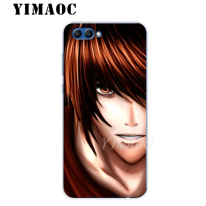 Light YAGAMI Death Note Soft Case for Huawei Mate 30 20 P30 P20 P10 P9 P8 2015 2016 2017 P Smart Lite Pro |