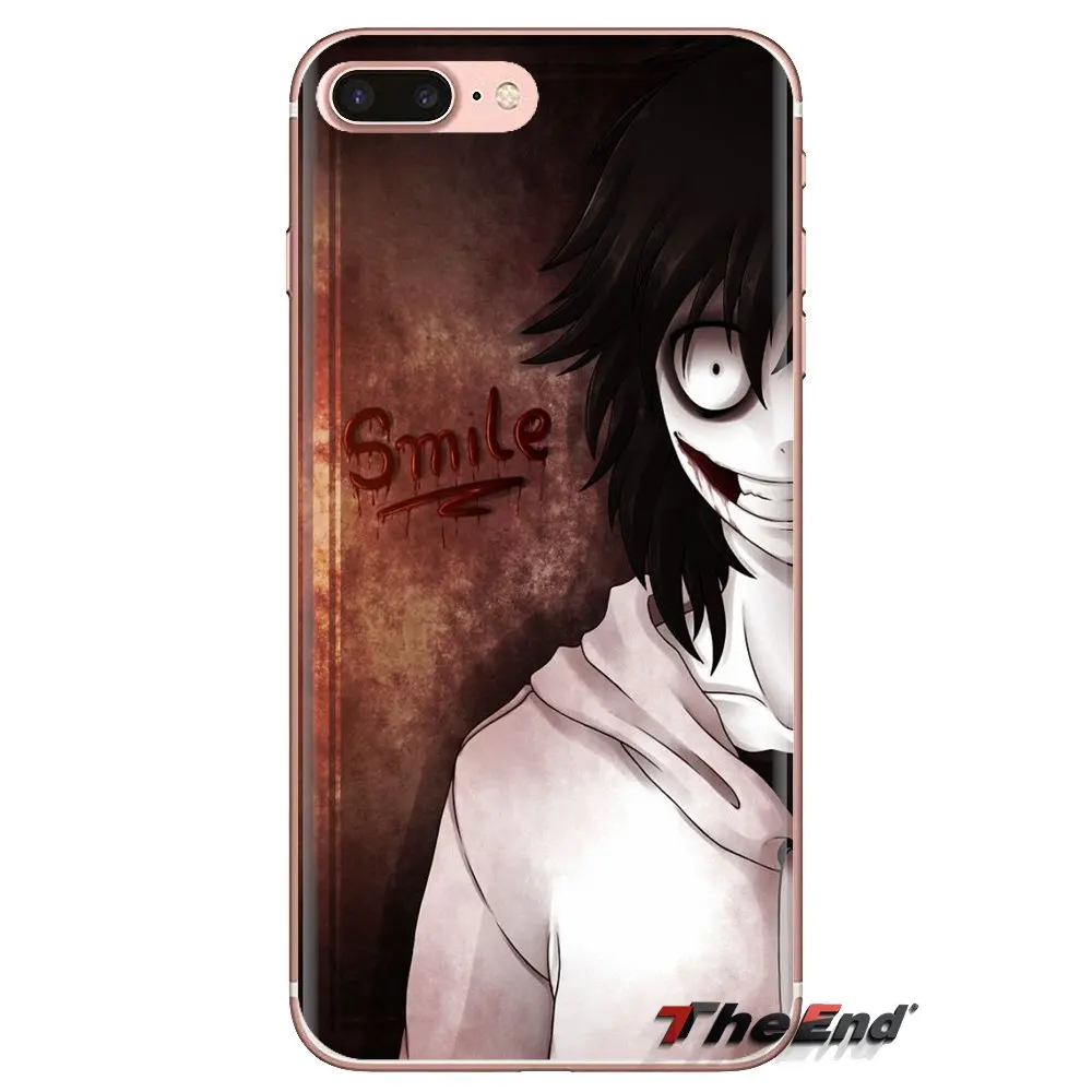 Мягкий ТПУ чехол Jeff the killer Horror Animation для HTC One U11 U12 X9 M7 M8 A9 M10 E9 Plus Desire 630 530 626 628 816 820 830 |