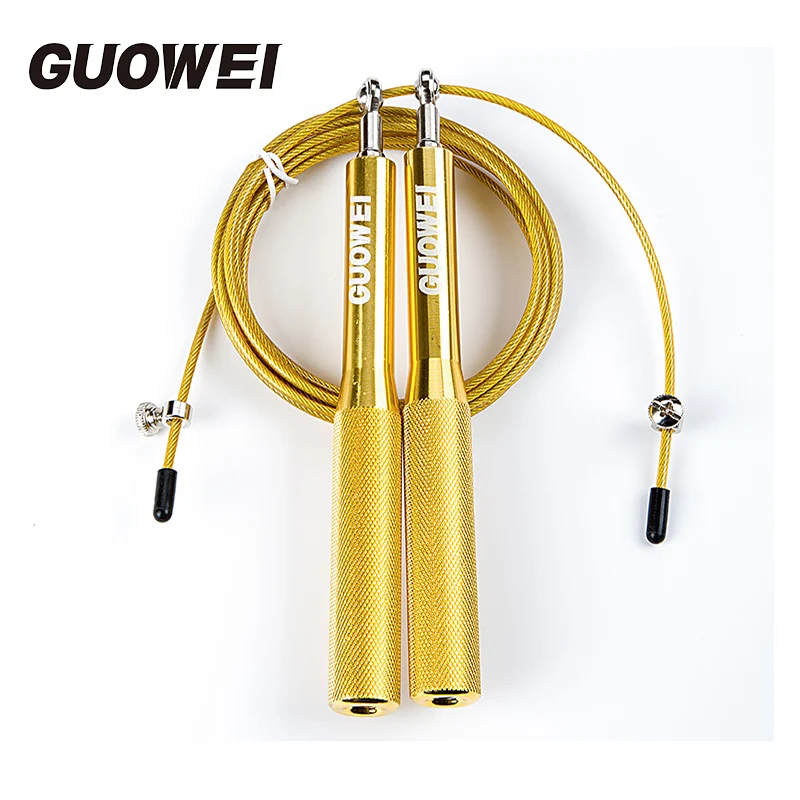 Новый дизайн металлическая несущая веревка Скакалка для кроссфита тренажерного