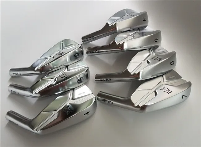 MiURA MC-501 Железный набор MiURA Гольф кованые клюшки для гольфа Серебряные клюшки для гольфа 456789Pw(7 шт.) R/S гибкий стальной/графитовый Вал с головным покрытием