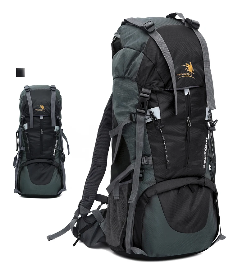 Free Knight 65L+ 5L рюкзаки для спорта на открытом воздухе, кемпинга, альпинизма, рюкзаки, водонепроницаемые нейлоновые спортивные сумки, туристические походные рюкзаки