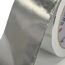 Прочная и надежная лента из алюминиевой фольги рулон 48 мм * 20 м